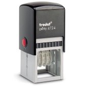 Trodat Printy 4724 personaliseerbare datumstempel FR 40 x 40mm