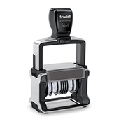 Trodat Professional 5466PL dubbele datumstempel - 2 x 6 cijfers - 56 x 33mm
