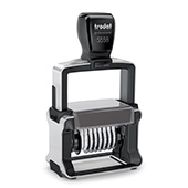 Trodat Professional 5558PL personaliseerbare nummerstempel 56 x 33mm 8 cijfers